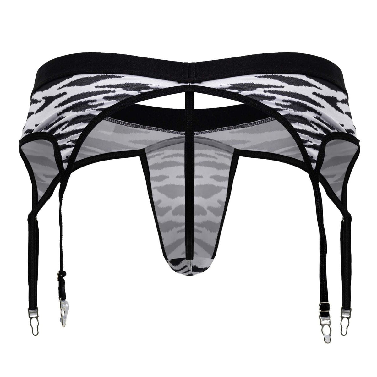 CandyMan Men's Underwear 99881 Zebra Thongs Color Zebra Print