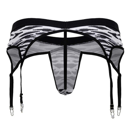 CandyMan Men's Underwear 99881 Zebra Thongs Color Zebra Print