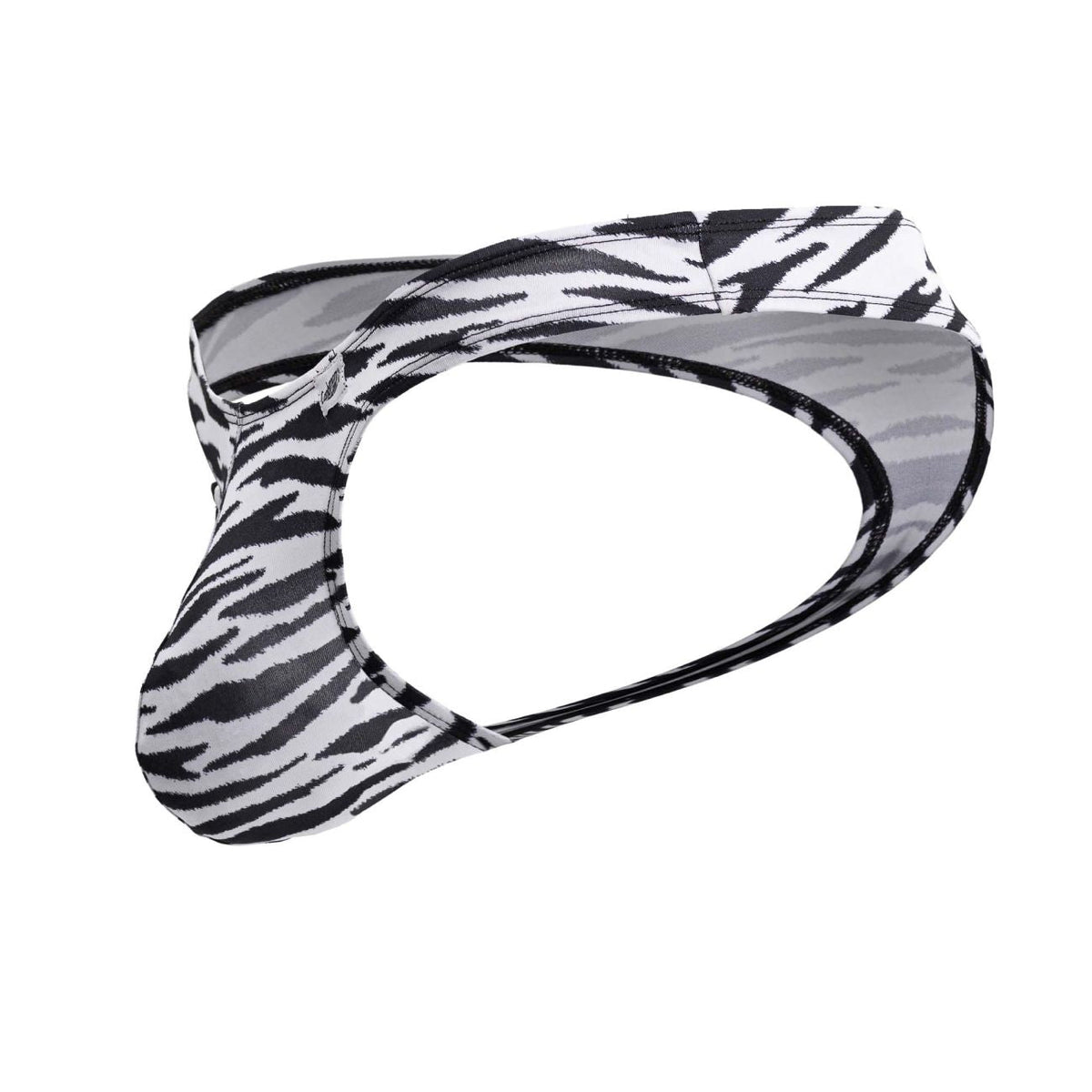 CandyMan Men's Underwear 99882 Zebra Thongs Color Zebra Print