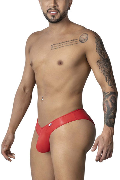 CandyMan 99908 Men's Underwear Heart Briefs Color Red