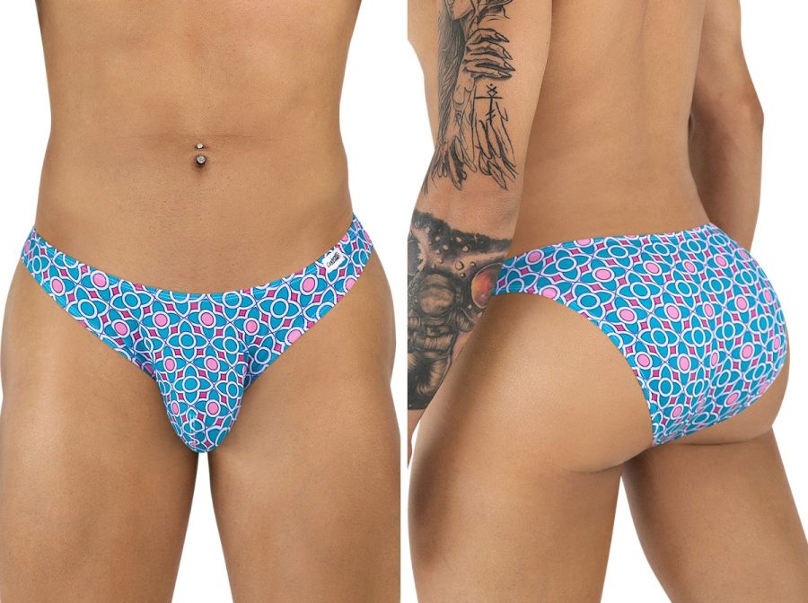 CandyMan 99923 Briefs Color Printed Blue