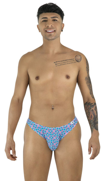 CandyMan 99923 Briefs Color Printed Blue