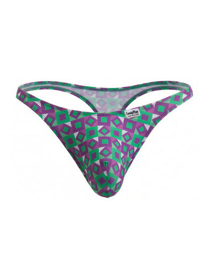 CandyMan 99924 Thongs Color Printed Purple