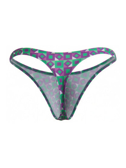 CandyMan 99924 Thongs Color Printed Purple