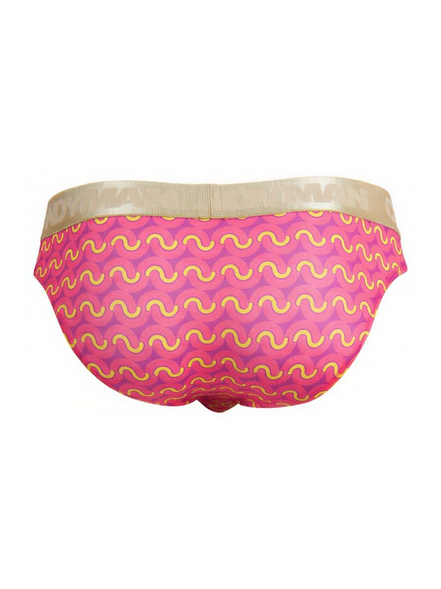 CandyMan 99926 Briefs Color Printed Pink