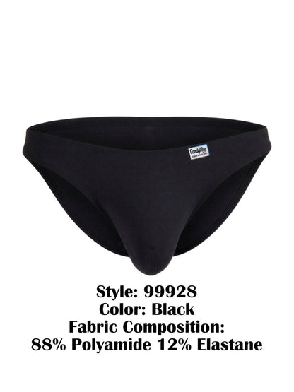 CandyMan Men's Underwear 99928 Bikini Color Black