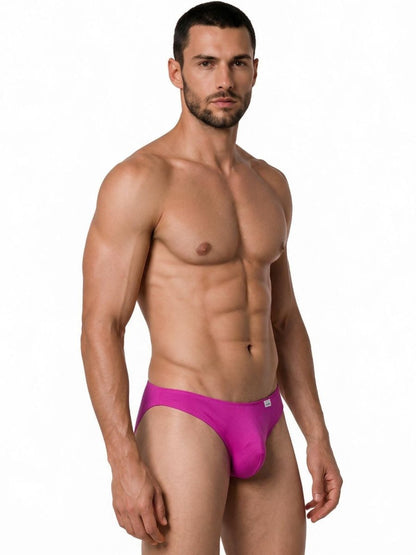 CandyMan Men's Underwear 99928 Bikini Color Magenta