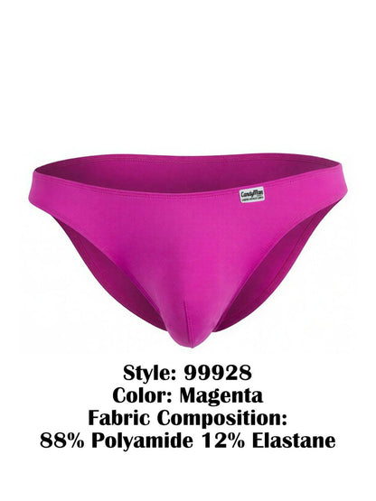 CandyMan Men's Underwear 99928 Bikini Color Magenta