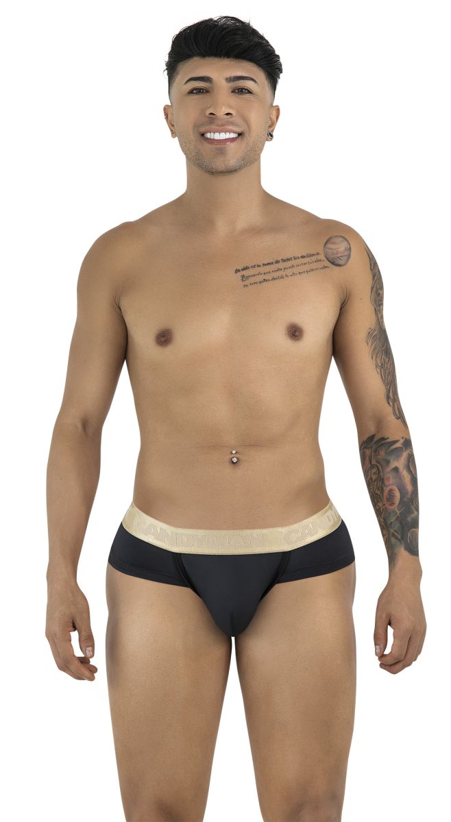 CandyMan 99932 Briefs Color Black-Gold