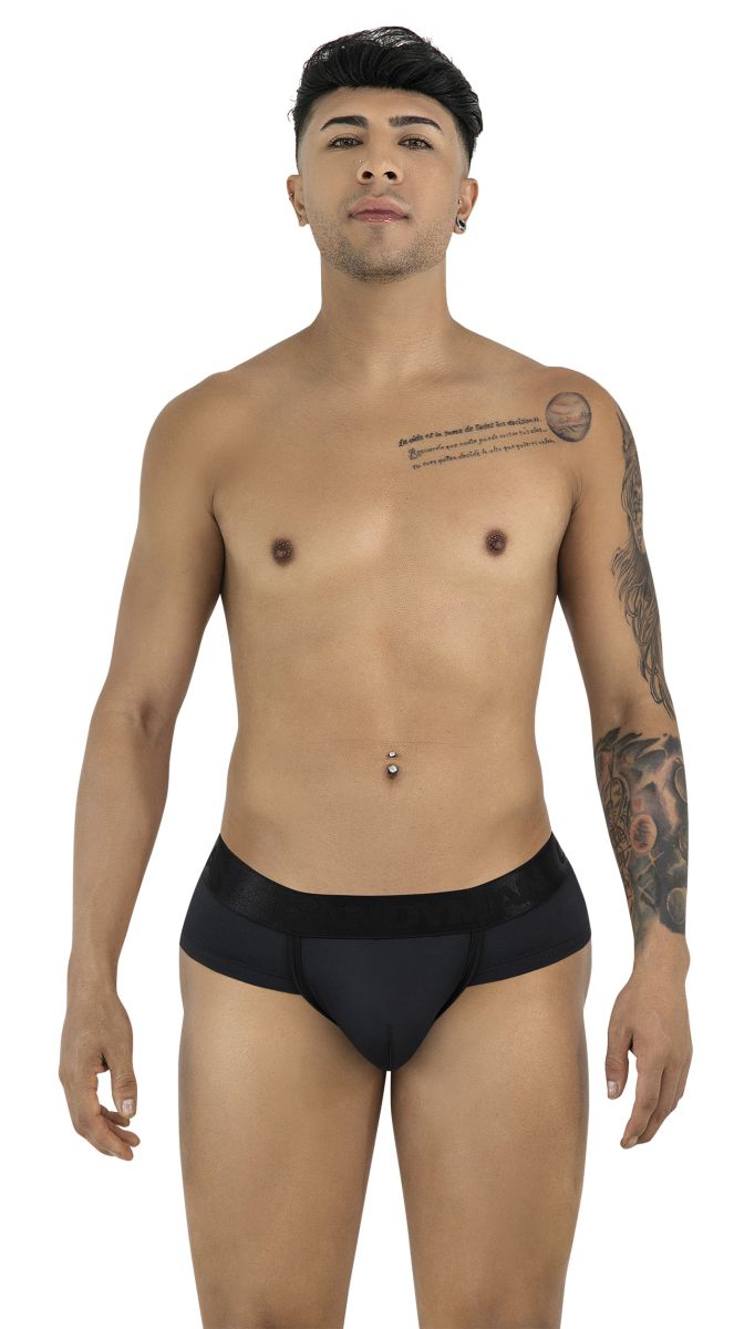 CandyMan 99932 Men's Underwear Sleek Contour Briefs Color Black