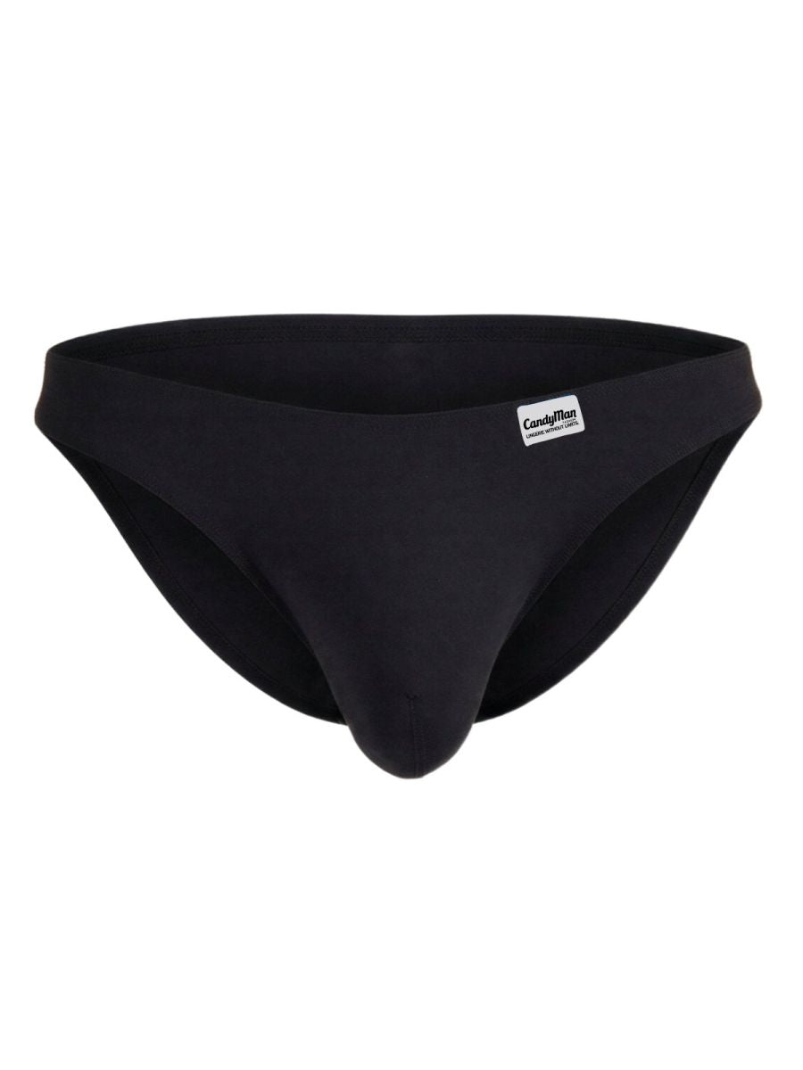 CandyMan 99932 Men's Underwear Sleek Contour Briefs Color Black