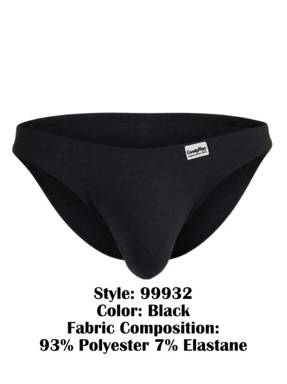 CandyMan 99932 Men's Underwear Sleek Contour Briefs Color Black