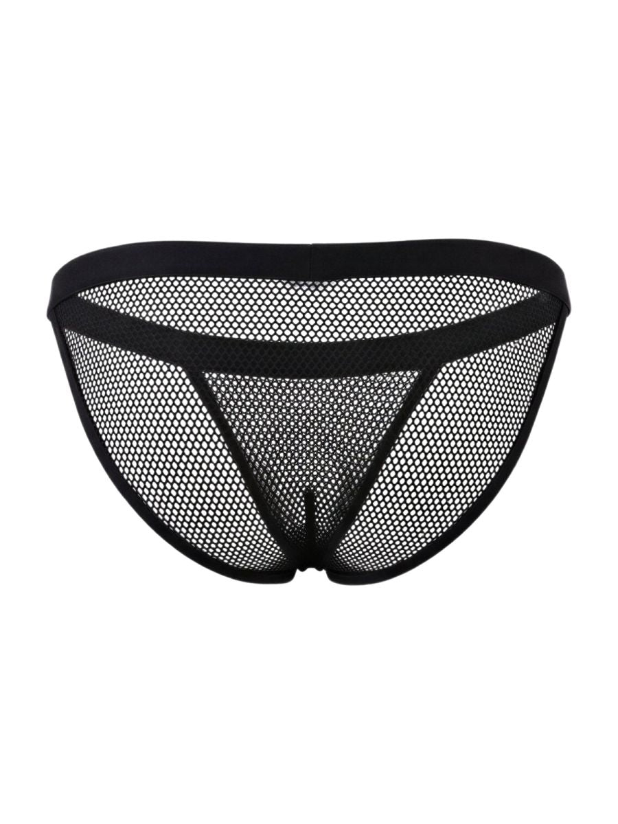 CandyMan 99933 Bikini Color Black Mesh