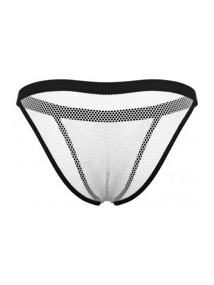 CandyMan 99933 Bikini Color White Mesh