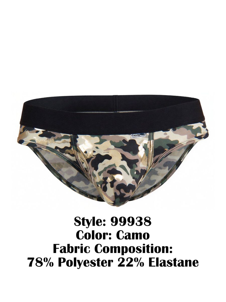 CandyMan Men's Underwear 99938 Briefs Color Camo