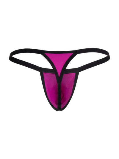 CandyMan Men's Underwear 99948 Thongs Color Magenta