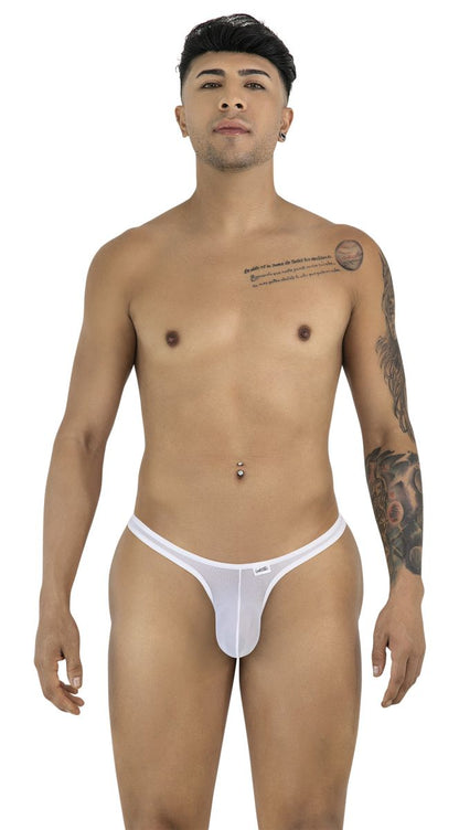 CandyMan 99954 Thongs Color White Mesh