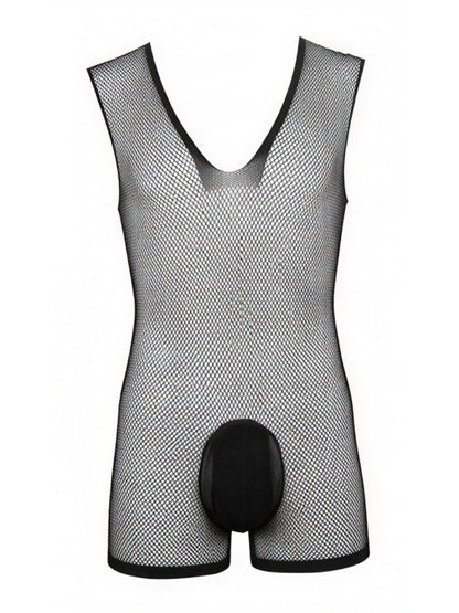 CandyMan 99956 Bodysuit Color Black