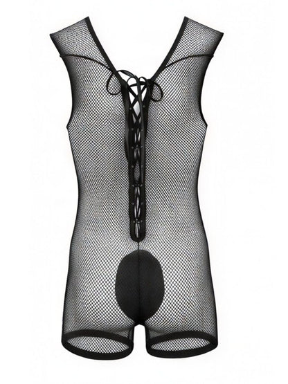 CandyMan 99956 Bodysuit Color Black