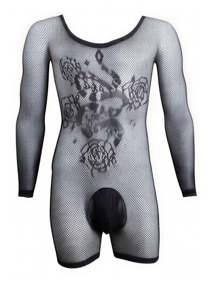 CandyMan 99959 Bodysuit Color Black