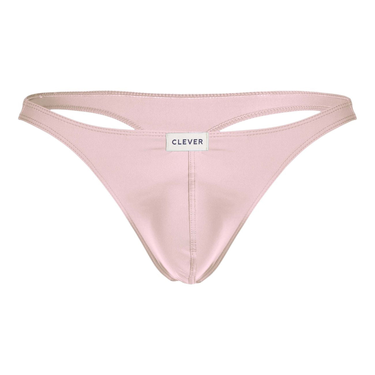Clever Moda Men's Underwear 100007 3PK Autralian Latin Thongs Color Green-Pink-Blue