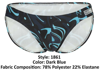 Clever 1861 Grosh Bikini Color Dark Blue