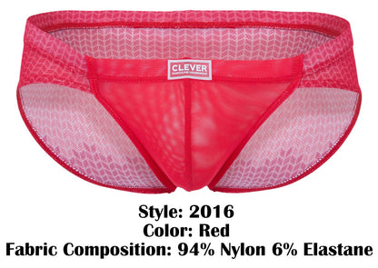 Clever 2016 Mosaico Briefs Color Red