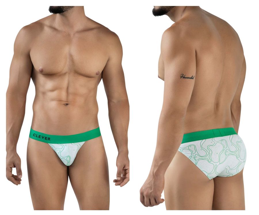 Clever 2057 Maze Bikini Color Green