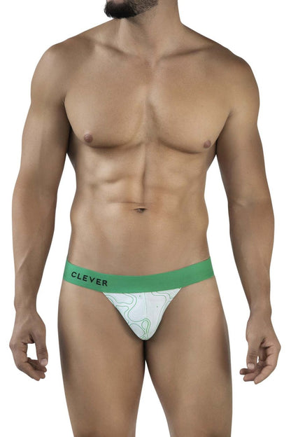 Clever 2057 Maze Bikini Color Green