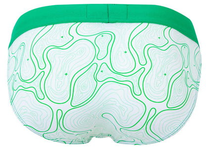 Clever 2057 Maze Bikini Color Green