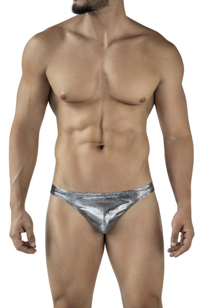 Clever 2072 Sparkles Thongs Color Black