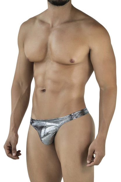 Clever 2072 Sparkles Thongs Color Black