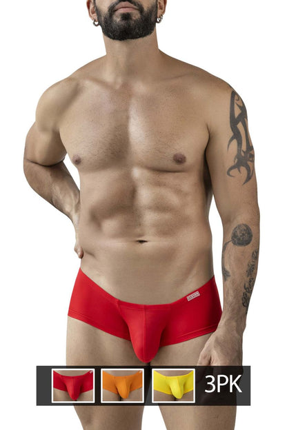 Clever 229959 3PK Australian Latin Trunks Color Multi-colored