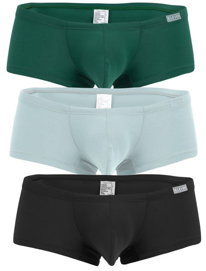 Clever 229960 3PK Australian Latin Trunks Color Multi-colored
