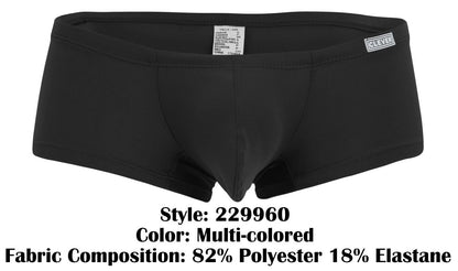 Clever 229960 3PK Australian Latin Trunks Color Multi-colored