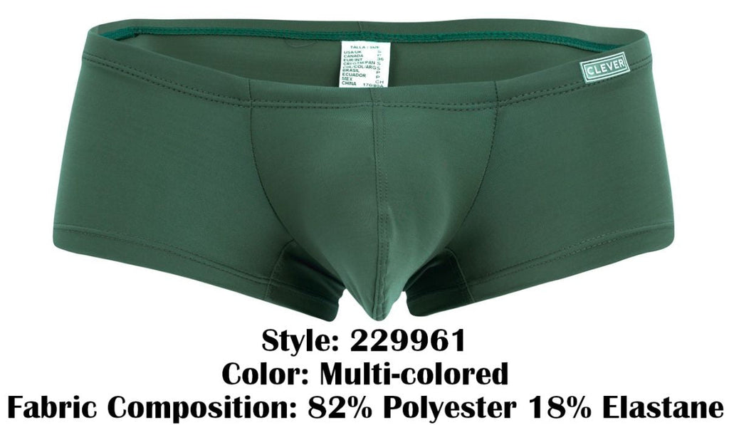 Clever 229961 3PK Australian Latin Trunks Color Multi-colored
