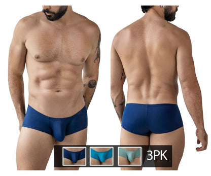 Clever 229962 3PK Australian Latin Trunks Color Multi-colored