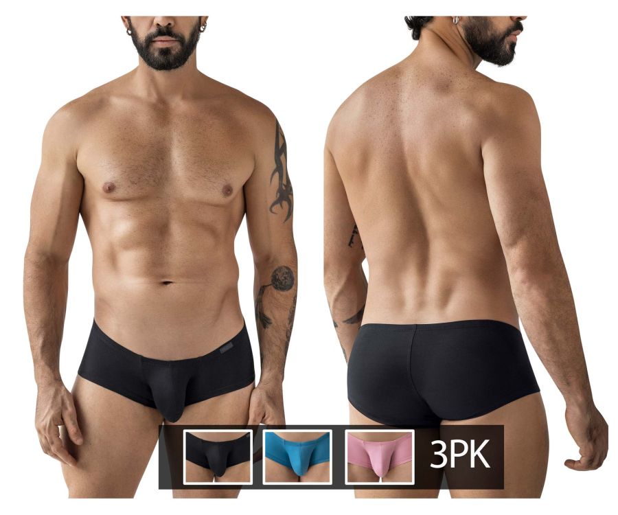 Clever 229965 3PK Australian Latin Trunks Color Multi-colored