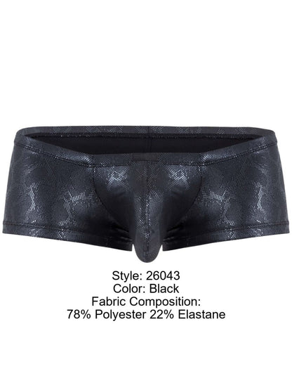 Clever 26043 Atlas Trunks in Sleek Black Metallic Color Black