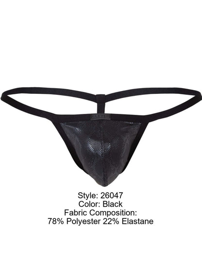 Clever 26047 Atlas G-String Color Black - Bold Sophistication