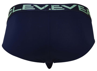 Clever Moda Men's Underwear 519968 3PK Australian Latin Briefs Color Beige-Blue-Green