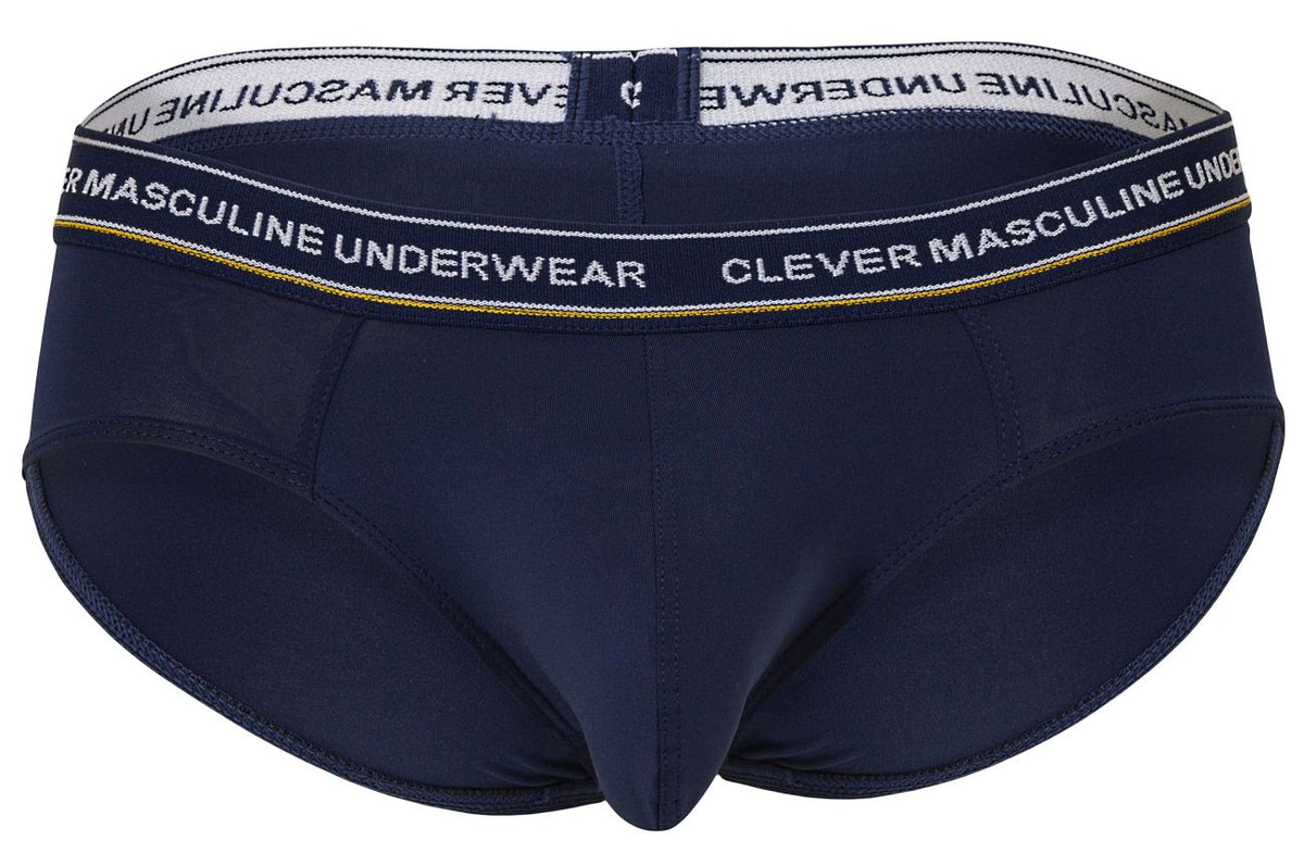 Clever Moda Men's Underwear 519969 3PK Australian Latin Briefs Color Blue-Petrol-Green