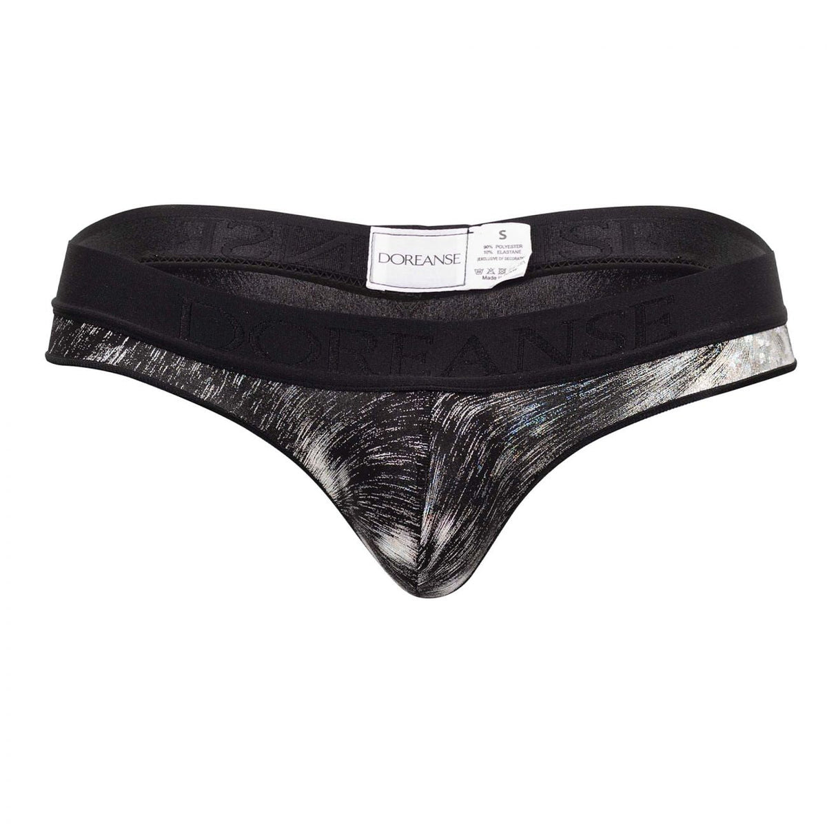 Doreanse Men's Underwear 1208-PRN Nebula Thongs Color Printed