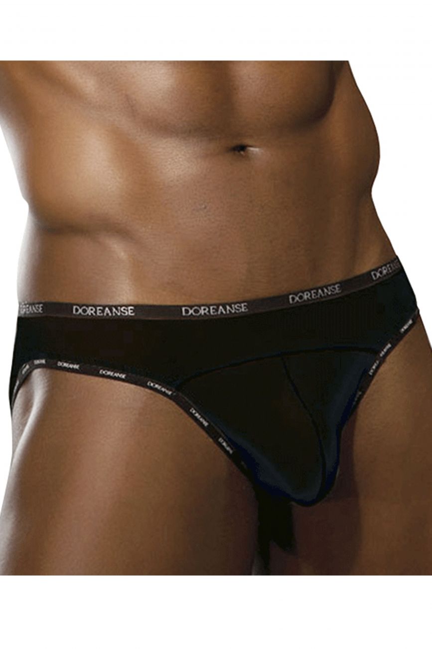 Doreanse Men's Underwear 1215-BLK Naked Bikini Color Black