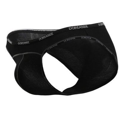 Doreanse Men's Underwear 1215-BLK Naked Bikini Color Black
