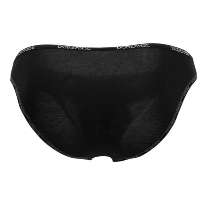 Doreanse Men's Underwear 1215-BLK Naked Bikini Color Black