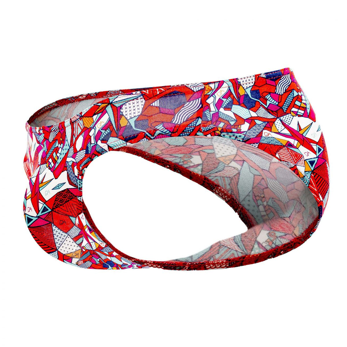 Doreanse Men's Underwear 1243-PRN Pop Art Bikini Color Printed
