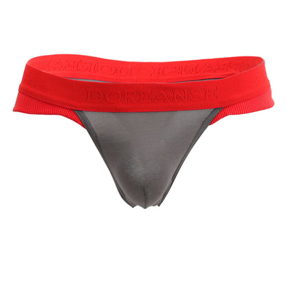 Doreanse Men's Underwear 1258-SMK Warrior Thong Color Smoke-Red