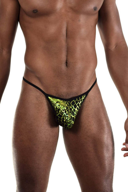 Doreanse Men's Underwear 1260-PRN Space Venom Thongs Color Printed