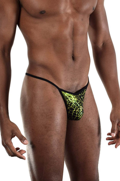 Doreanse Men's Underwear 1260-PRN Space Venom Thongs Color Printed